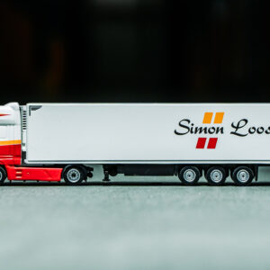 Mini DAF XF Super Space Cab 1:87 met koeloplegger